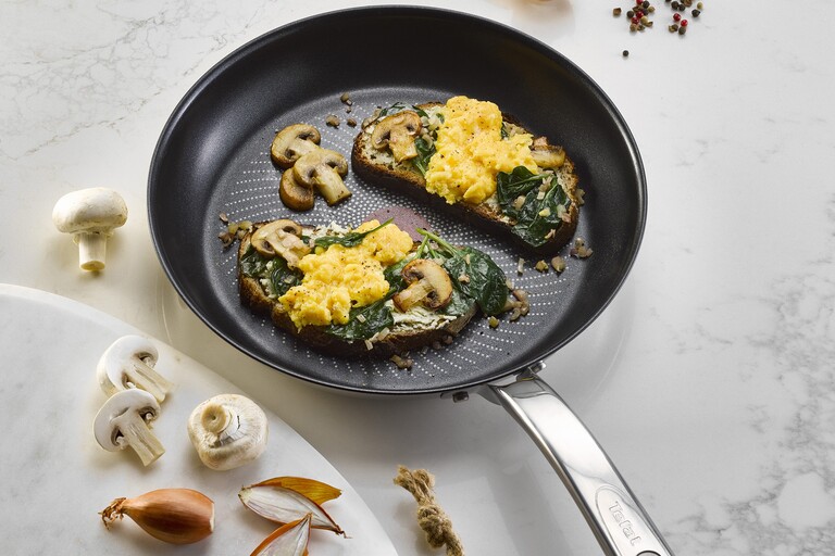 Rustfrit stål med non-stick belægning
