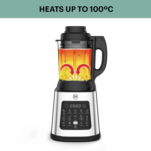 Perfect mix cook. Blender med tilberednings- og opvarmningsfunktion  