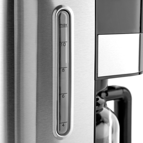 Timer Aroma Kaffemaskine Sort Sølv Timerfunktion 