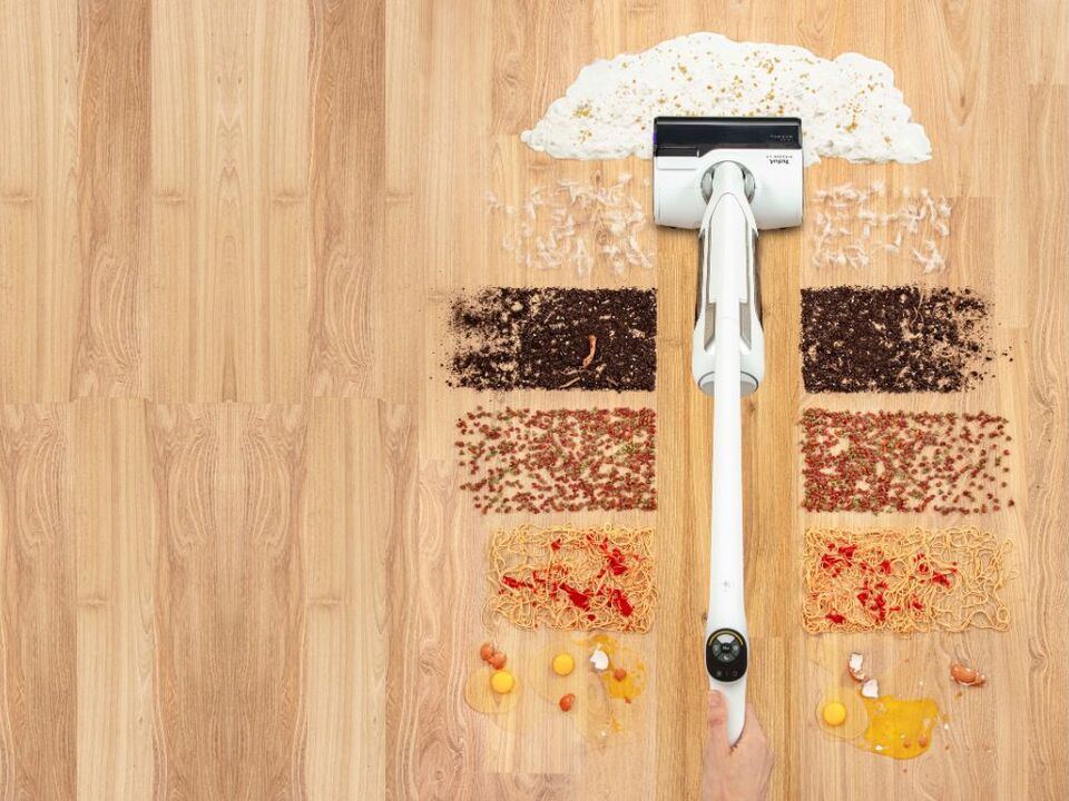 X-Clean 10Rene og tørre gulve på samme tid 