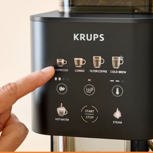 Coffee Crush Experience Chrome, Kaffemaskine