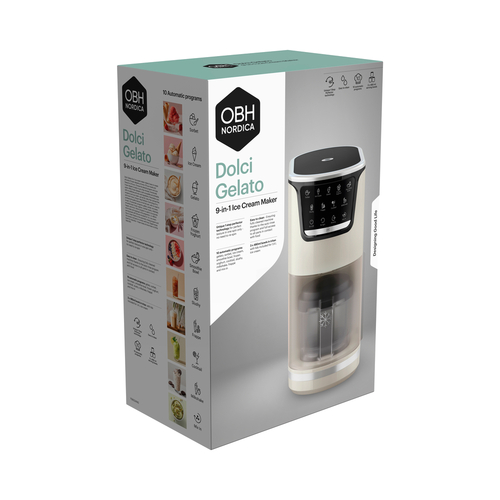 Dolci Gelato, 9-i-1-ismaskine 