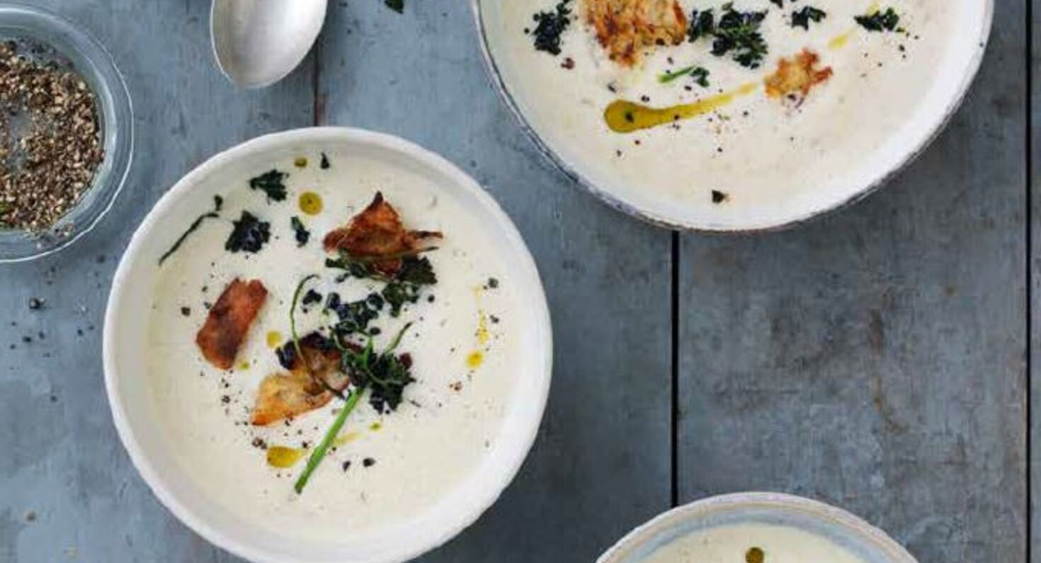 Jordskokkesuppe med trøffel