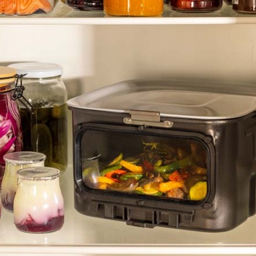 Easy Fry Silence Vision 7 l Sort – Air fryer