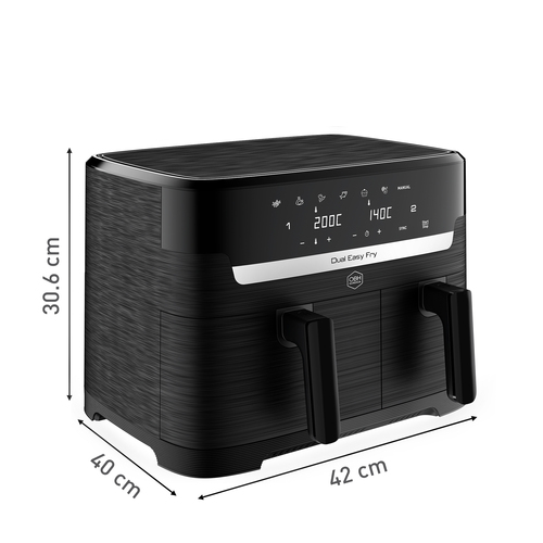 Dual Easy Fry – Air fryer – 8,3 l