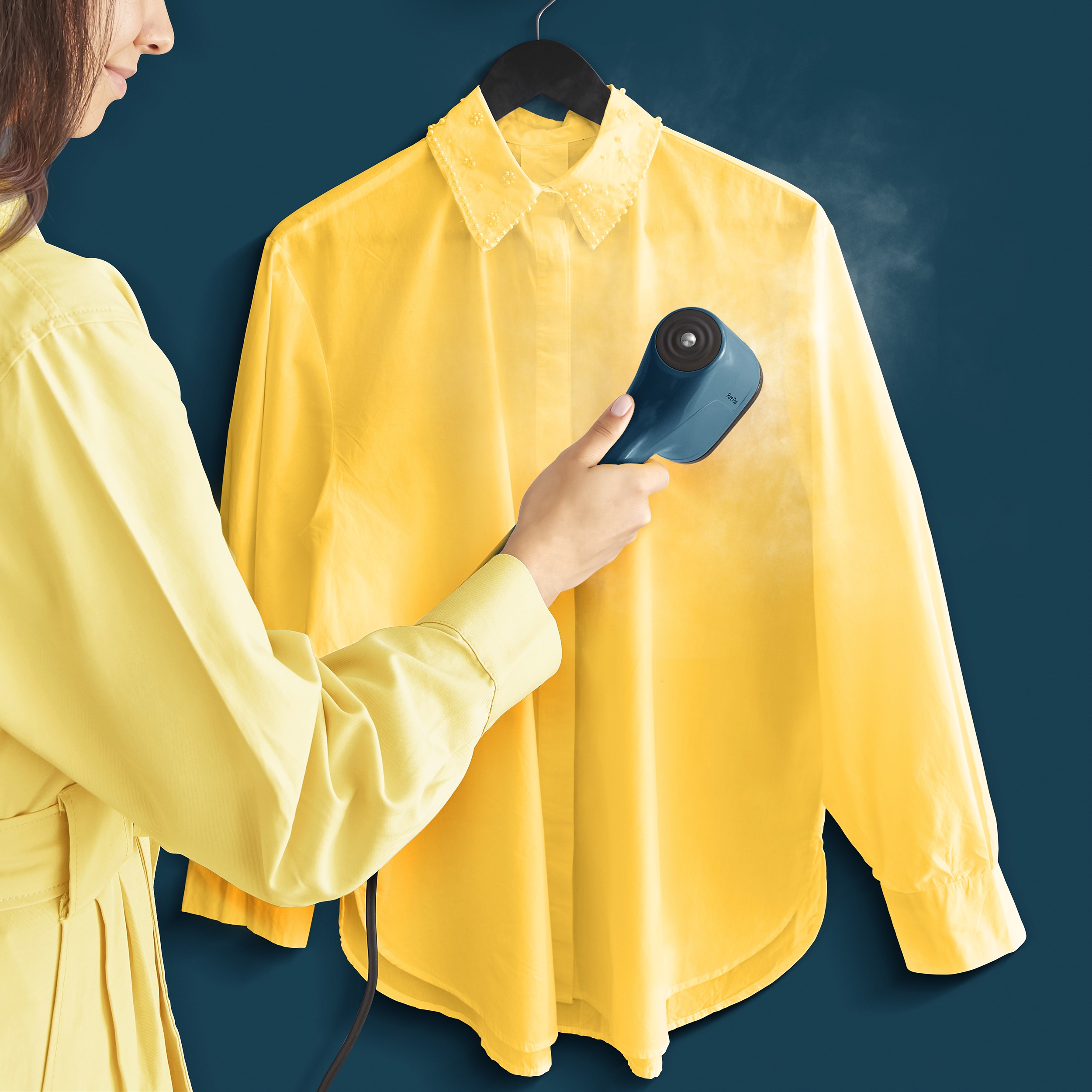 Mundstykke dækket af fløjl til sarte stoffer