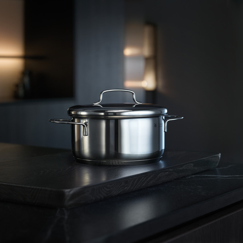 Mini gryde 16 cm /1,5 L med låg, rustfrit stål 18/10 Cromargan® 