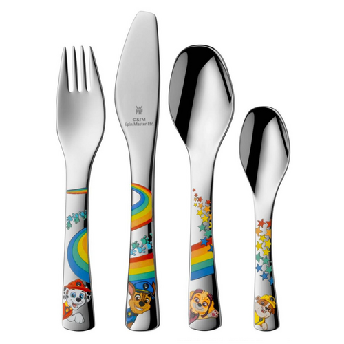Paw Patrol børnebestiksæt 4 dele, rustfrit stål 18/10 Cromargan® 