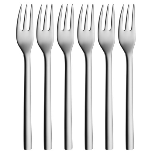 Nuova kagegaffel-sæt – 6 stk. (16 cm) rustfrit stål Cromargan® 