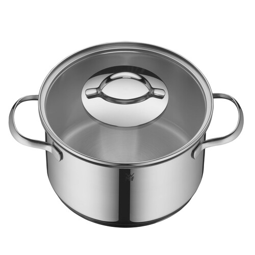 Aparto grydesæt 6 stk med låg (24/20/20/16/16/16 cm) rustfrit stål 