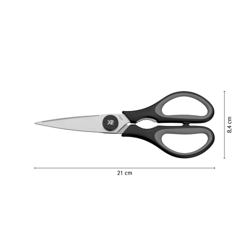 Touch, køkkensaks sort, rustfrit stål 18/10 Cromargan® 