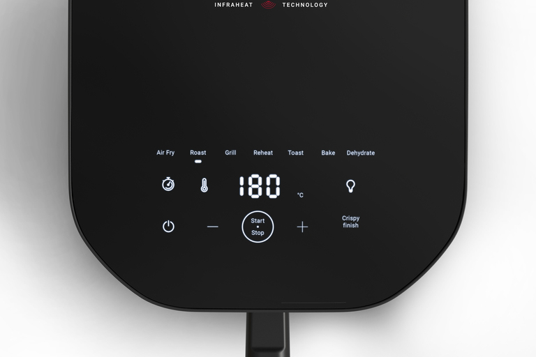 Touch-display med 7 forudindstillede programmer
