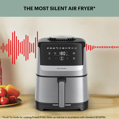 Easy Fry Silence-air fryer 5 l rustfrit stål 
