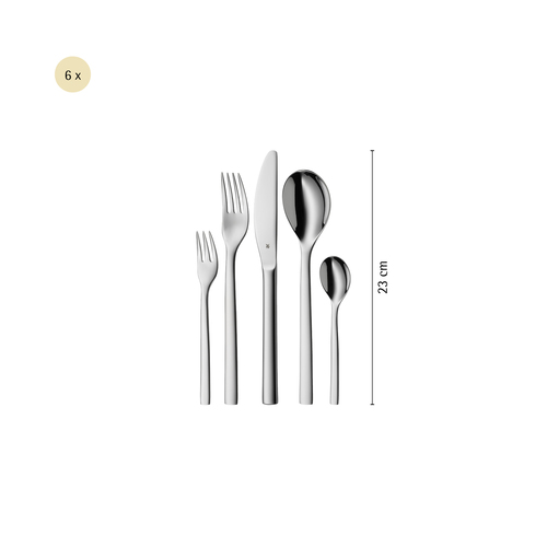 Atria bestiksæt 60 dele, i rustfrit stål 18/10 Cromargan® 
