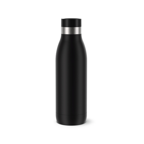 Bludrop Basic Vandflaske i rustfrit stål 0,5 l Sort 