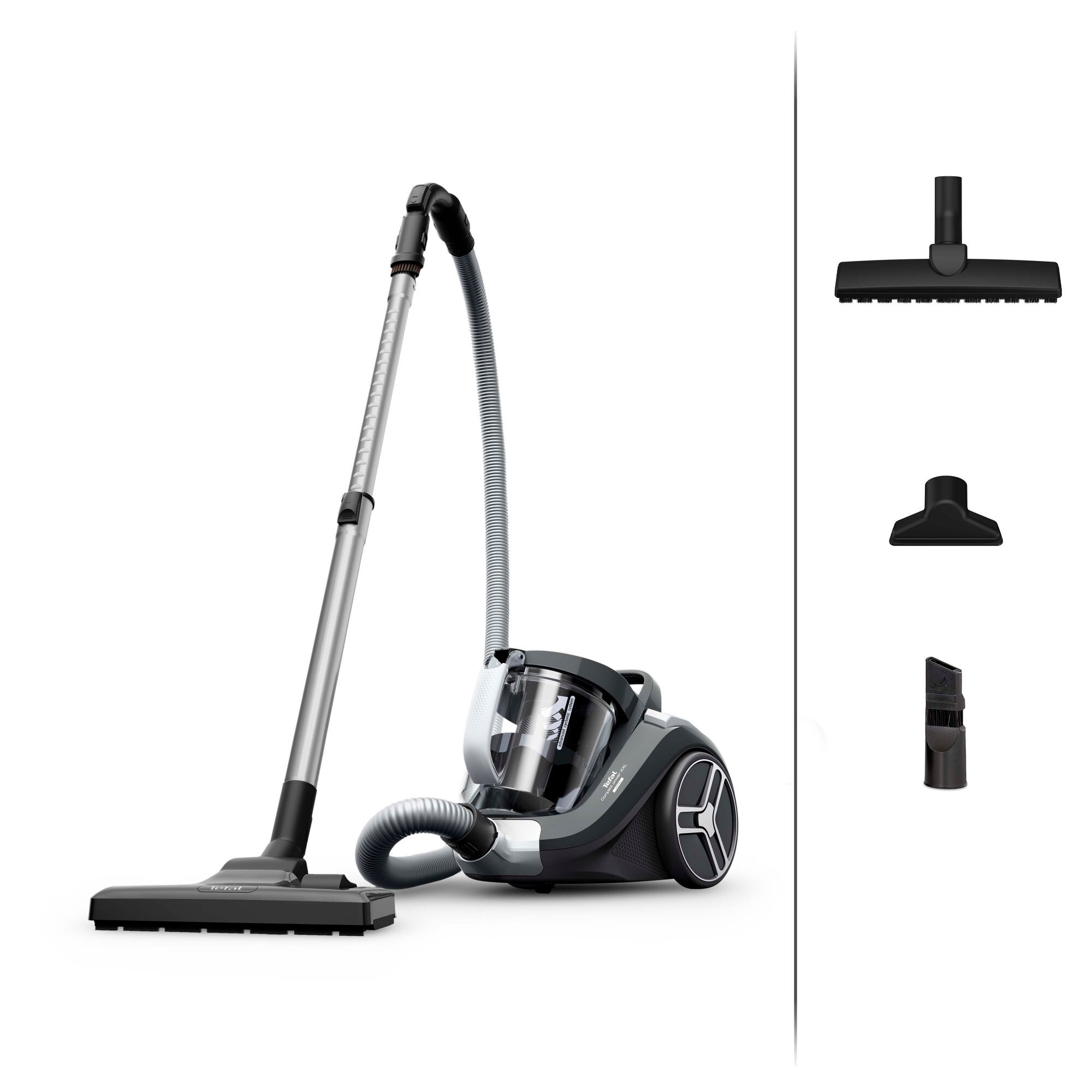Compact Power XXL Cyclonic, Parketmundstykke, Poseløs støvsuger