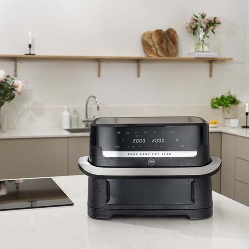Flex Dual Easy Fry 9 l Sort – Air fryer