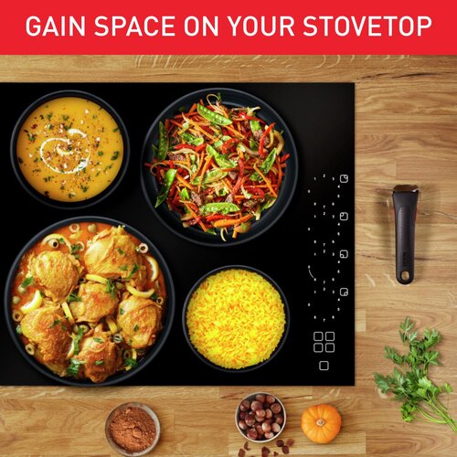 Ingenio Daily chef Stegepandesæt 3 dele Sort 