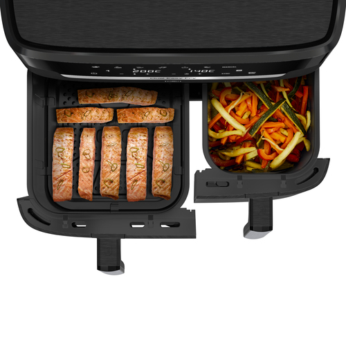 XXL Dual Easy Fry 11 L Sort - Air fryer 