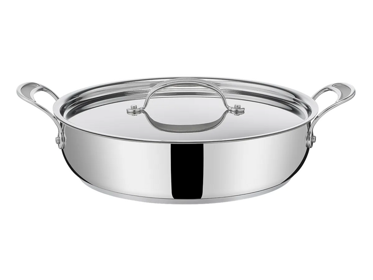 Jamie Oliver Cook's Classics Stainless Steel All in one pan 30 cm / 4,9 L w. lid