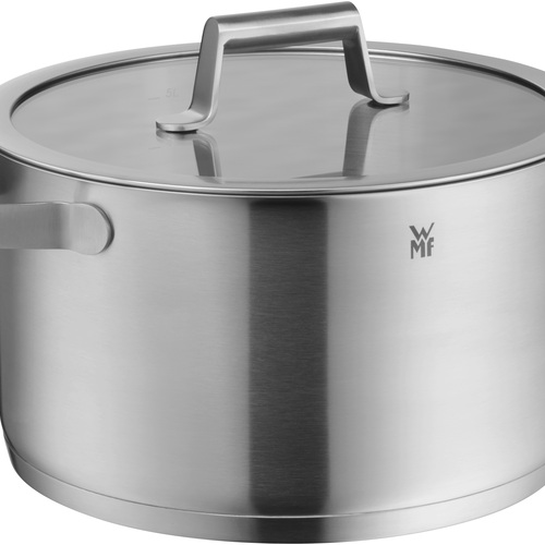 Comfort Line grydesæt 5 stk med låg (24/20/20/16/16 cm) stål 