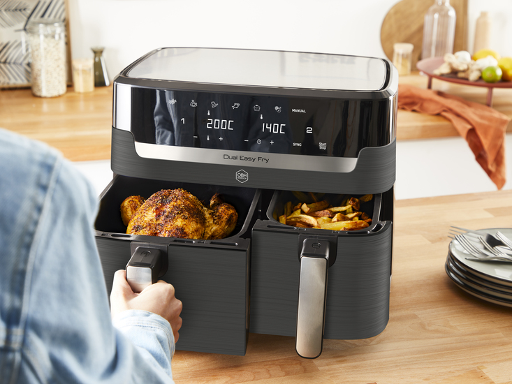 Dual Easy Fry & Grill XL Coalblack - Air fryer