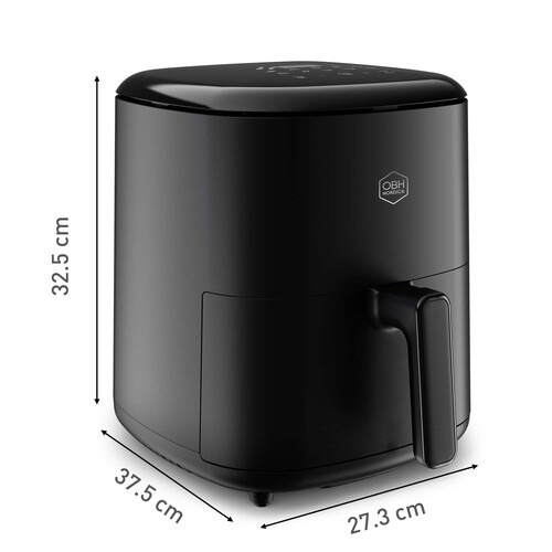 Easy Fry Max 5 L Sort - Digital Touch panel - Air Fryer