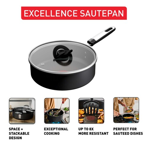Excellence sauterpande 24 cm med låg