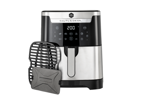 Easy Fry & Grill XXL 2in1 Rustfrit Stål - Air fryer 