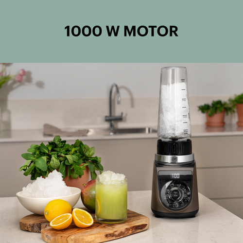 Blend Up Blender Warm Grey - 0,7L to-go-flaske