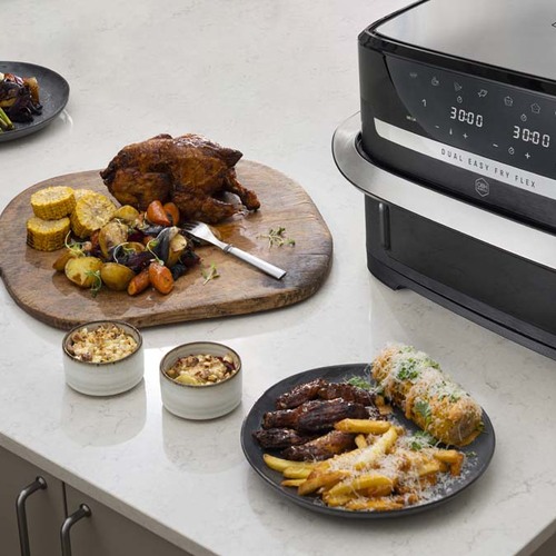 Flex Dual Easy Fry 9 l Sort – Air fryer
