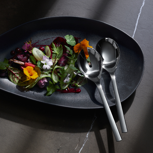 Nuova salatbestik 30 cm – 2 dele, rustfrit stål Cromargan® 