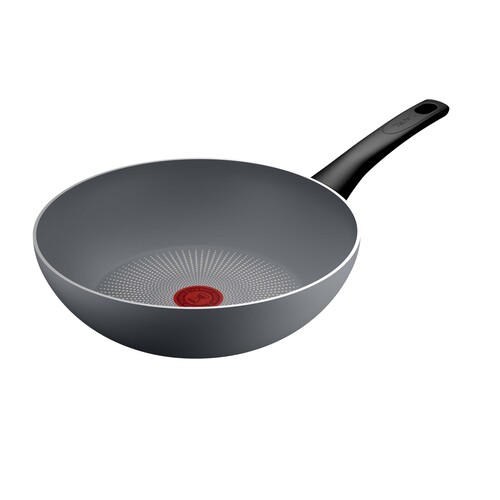 Halo Wokpande 28 cm, Grå