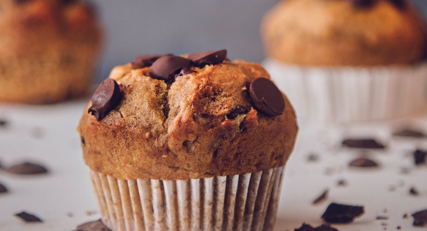 Chokolade chip muffins