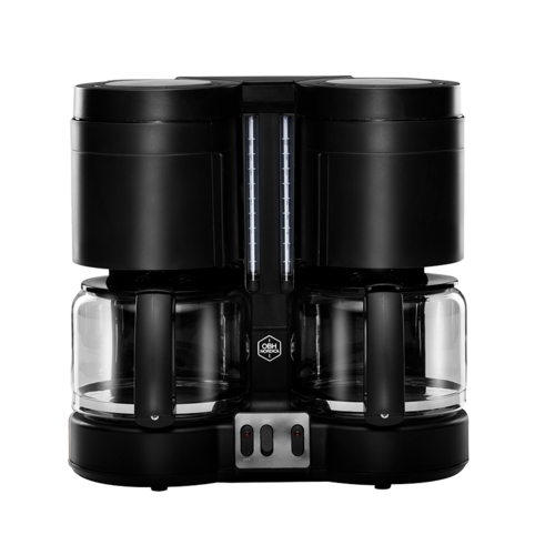 Duo Tech 2 Kaffemaskiner i 1 Sort 20 kopper 