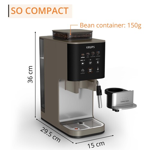 Coffee Crush Experience Chrome, Kaffemaskine