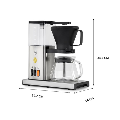 Blooming Aroma-kaffemaskine Stainless Steel 1,25 L