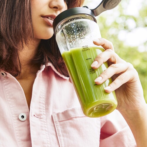 Blend Up Blender Warm Grey - 0,7L to-go-flaske