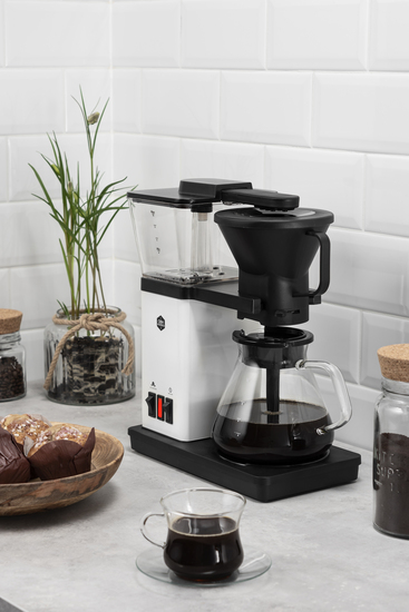 Blooming Kaffemaskine Hvid 10 kopper 