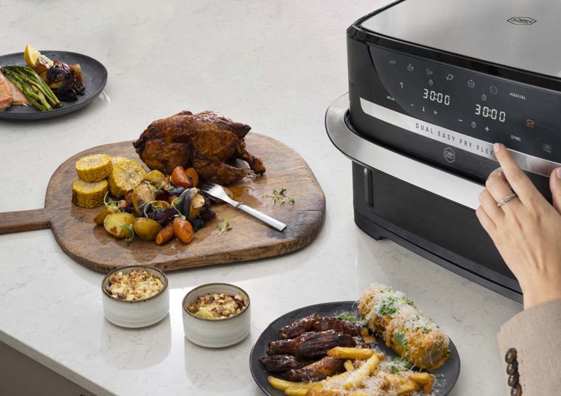 En airfryer er ideel til hurtig og sprød madlavning