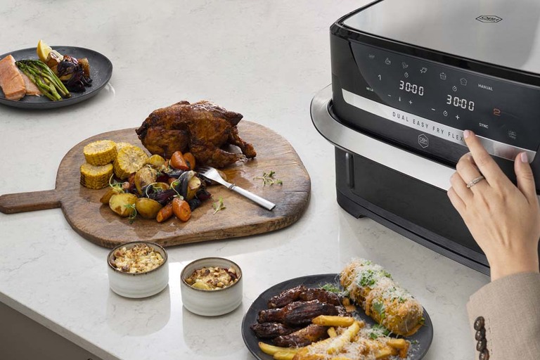 En airfryer er ideel til hurtig og sprød madlavning