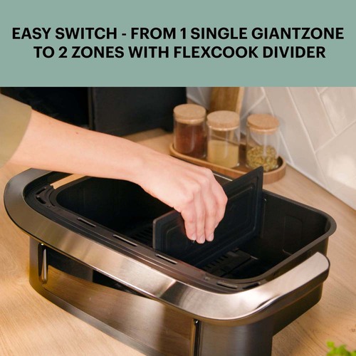 Flex Dual Easy Fry 9 l Sort – Air fryer