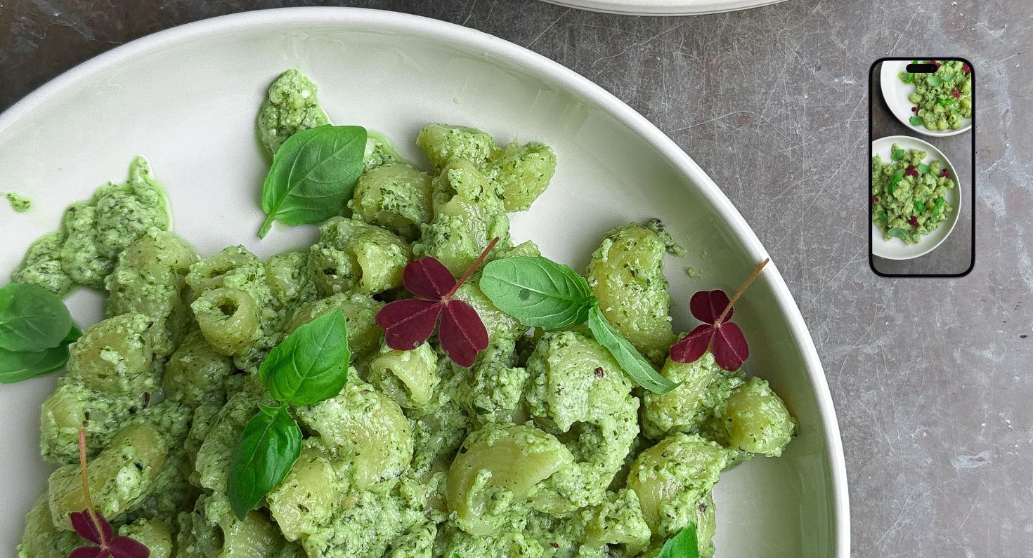 Basilikum Pesto Pasta