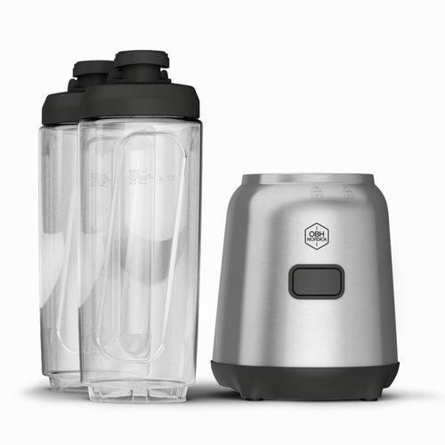 Mix & Move To-Go-Blender Flasker Der Tåler Opvaskemaskine 