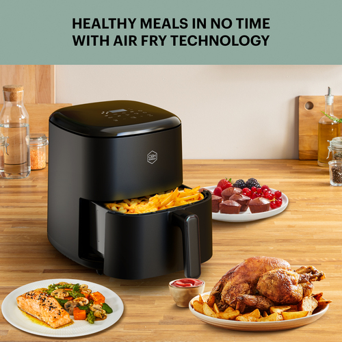 Easy Fry Max 5 L Sort - Digital Touch panel - Air Fryer