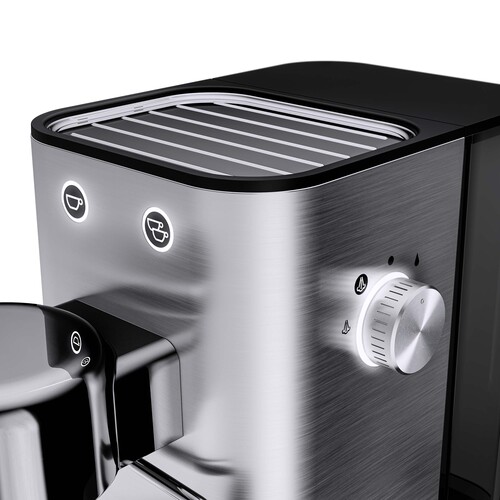 Lumero espressomaskine m. indbygget damp-/mælkedyse, 2 programmer 