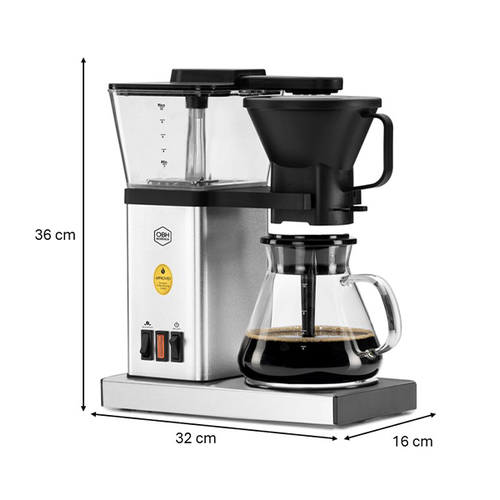 Blooming Prime Kaffemaskine matte silver 10 kopper 