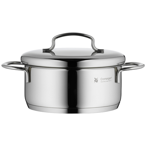 Mini gryde lav 14cm /0,9 L med låg, rustfrit stål 18/10 Cromargan® 