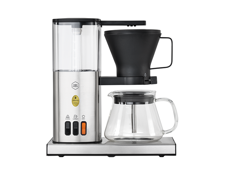 Prøv Blooming Aroma-kaffemaskinen fra OBH Nordica en kaffemaskine, hvor sofistikeret design møder innovative funktioner, så du kan optimere kaffepausen
