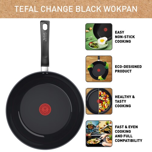Change Wokpande 28 cm Sort 